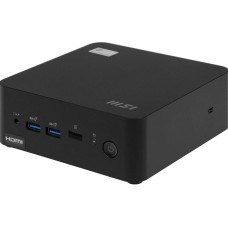 MSI Неттоп Cubi NUC 1M-053BRU Core 3 100U (1.2) Graphics CR без ОС 2xGbitEth WiFi BT 120W черный (936-B0B111-081)