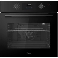 MIDEA Духовой шкаф электрический MO509103YGB, 70л, дверца с 2 стеклами, черный