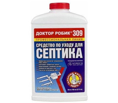 Средство для септиков ДОКТОР РОБИК По уходу за септиком 309