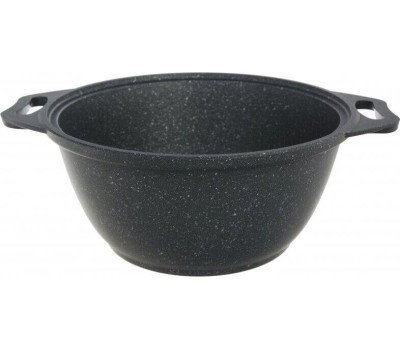 Кастрюля KUKMARA КМТ22а 2,0л. Темный мрамор