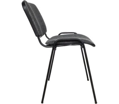 Стул OLSS стул ИЗО В-3 серый обивка - ткань износопрочная, рама окрашенная черной порошковой краской