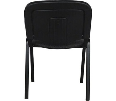 Стул OLSS стул ИЗО В-3 серый обивка - ткань износопрочная, рама окрашенная черной порошковой краской