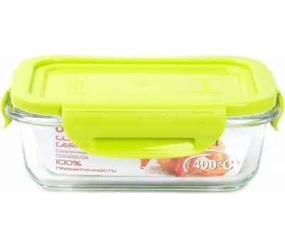 Посуда OURSSON CG1002S/GA контейнер стекл. 1,04л.