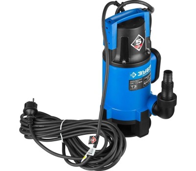 Дренажный насос ЗУБР НПГ-Т3-900 Насос погружной дренажный для грязной воды 900 Вт, 240 л/мин
