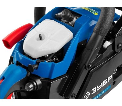 Бензопила ЗУБР ПБЦ-400 40П Пила цепная бензиновая 1,5 кВт/ 2,0 л.с., 400 мм