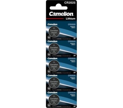 Элементы питания CAMELION (1594) CR2025-BP5