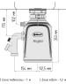 Измельчитель пищевых отходов BORT Waste disposer Alligator