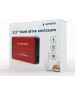 корпус GEMBIRD (13047) EE2-U3S-2-R, внешний корпус 2.5 USB 3.0 , красный