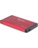 корпус GEMBIRD (13047) EE2-U3S-2-R, внешний корпус 2.5 USB 3.0 , красный