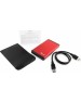 корпус GEMBIRD (13047) EE2-U3S-2-R, внешний корпус 2.5 USB 3.0 , красный