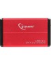 корпус GEMBIRD (13047) EE2-U3S-2-R, внешний корпус 2.5 USB 3.0 , красный