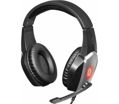 Гарнитура DEFENDER (64585) X-SKULL черный/серый