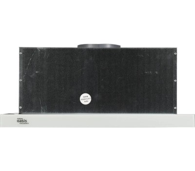 Встраиваемая вытяжка OASIS VT-60W (F) (making oasis everywhere) белое стекло