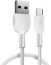 USB кабель HOCO (6957531068907) X20 USB (m)-microUSB (m) 2.0м - черный