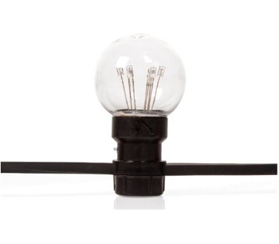 Электрогирлянда NEON-NIGHT (331-326) ''Белт-Лайт'' 10 м, черный каучук, 30 ламп, цвет Теплый белый, IP65, соединяется