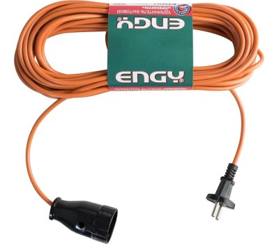 Удлинитель ENGY Удлинитель Премиум , 10м/1роз. (ПВС 2х0,75) (186707)