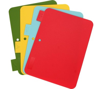 Набор разделочных досок MALLONY Набор разделочных досок на подставке DIVO (4 шт) (986053)