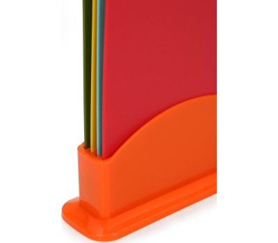 Набор разделочных досок MALLONY Набор разделочных досок на подставке DIVO (4 шт) (986053)