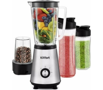 Блендер стационарный KITFORT КТ-1340-3 серебристый