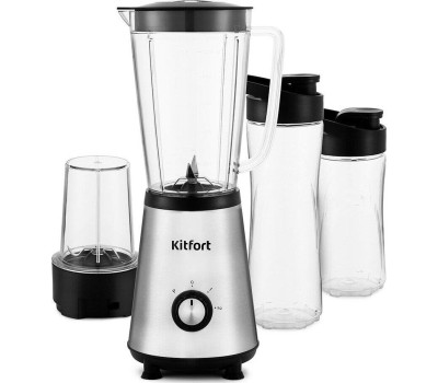 Блендер стационарный KITFORT КТ-1340-3 серебристый