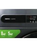 Стиральная машина Centek CT-1952 (серый) 1400 / 8кг / 52см / 11пр /Дисплей/ INVERTER /Сушка 5кг/A+++