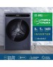 Стиральная машина Centek CT-1952 (серый) 1400 / 8кг / 52см / 11пр /Дисплей/ INVERTER /Сушка 5кг/A+++