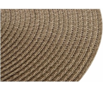 РЫЖИЙ КОТ Салфетка сервировочная плетеная PPW-03, диам 38 см