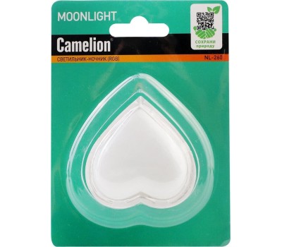 Ночник CAMELION (15378) NL-260 сердце RGB