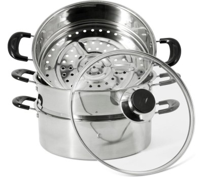 мантоварка POMIDORO POMI D'ORO P630100 Vapore Мантоварка-пароварка, 24см.