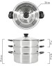 мантоварка POMIDORO POMI D'ORO P630100 Vapore Мантоварка-пароварка, 24см.