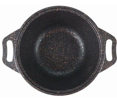 Кастрюля KUKMARA кгг12а а/пр литая 1,0л стекл/кр Granit ultra blue