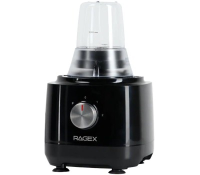 Кухонный комбайн 12 в 1 RAGEX R103, 1.2л, 1000Вт, цвет: 000 (черный), КИТАЙ