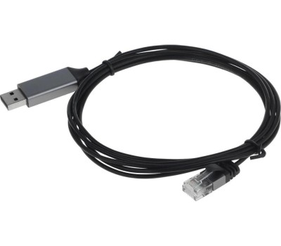 BURO Кабель BU-USB-A-LAN100-2m, USB 2.0 A(m) (прямой) - RJ-45 (m) (прямой), 2м, пакет
