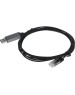 BURO Кабель BU-USB-A-LAN100-2m, USB 2.0 A(m) (прямой) - RJ-45 (m) (прямой), 2м, пакет