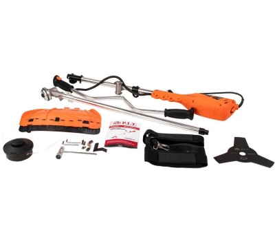 Триммер садовый электрический P.I.T. Триммер электрич. PTR 2000-EL (2000Вт, 7500об/мин, Ø380мм, шпуля с леской Ø2мм, нож 255мм)