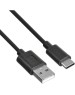 BURO Кабель USB Type-C (m) - USB (m), 0.8м, 2A, черный [usb-tc-0.8b2a]