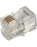 REXANT Разъем телефонный UTP, RJ-9 (4P4C), CAT 3