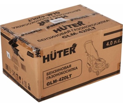 Газонокосилка HUTER Газонокосилка бензиновая GLM-420LT, 42см, несамоходная [70/3/15]