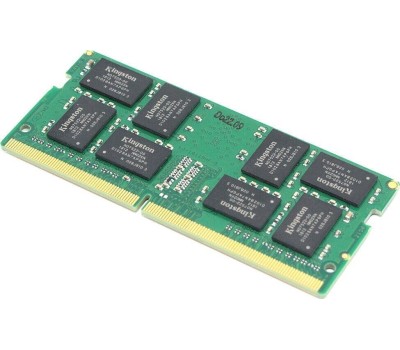 Оперативная память KINGSTON Память DDR4 SO-DIMM 16Gb (PC25600, 3200MHz, CL22, 1.2V, RTL) (KVR32S22S8/16)
