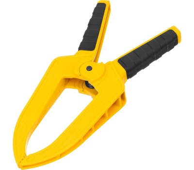 Струбцина DENZEL Струбцина клещеобразная, удлиненная 75 х 110 мм двухкомпонентные рукоятки 20790