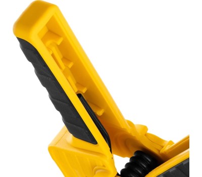 Струбцина DENZEL Струбцина клещеобразная, удлиненная 75 х 110 мм двухкомпонентные рукоятки 20790