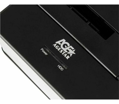 AGESTAR Док-станция для HDD 3UBT7, серебристый