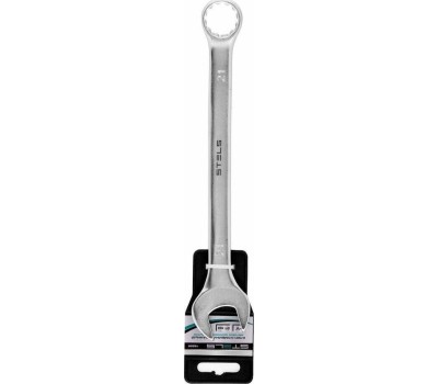 Ключ STELS Ключ комбинированный, 21 мм, CrV, матовый хром 15225