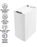 MAUNFELD Стиральная машина MFWM127WH класс: A+++ загр.вертикальная макс.:6.5кг белый