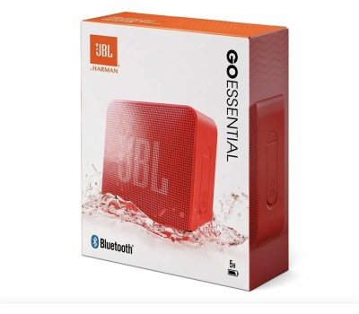 Колонка портативная JBL Колонка портативная Go Essential, 3.2Вт, красный [ goesred]