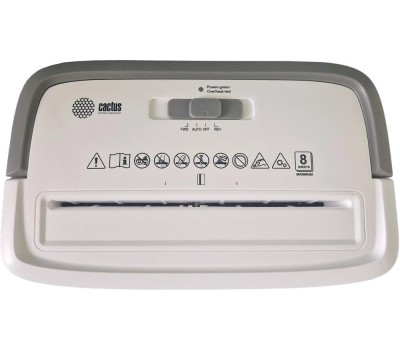 шредеры CACTUS Уничтожитель бумаг CS-SH-C5, P-4, 5x18 мм, 10 лист. одновременно, 21л