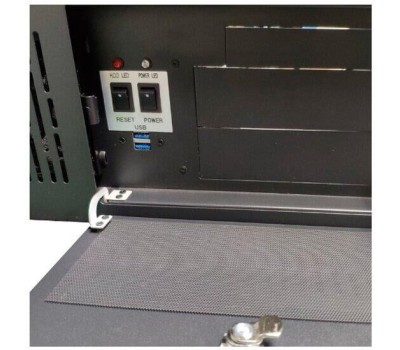 INWIN Корпус TS-4U USB3.0*2; Front fan 12cm*1; Rear fan 6cm*2; dust filter on the front door, intrusion switch, Add Self-adhesive type strong wiring fixing base; rails [6141299]