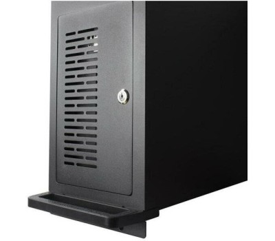 INWIN Корпус TS-4U USB3.0*2; Front fan 12cm*1; Rear fan 6cm*2; dust filter on the front door, intrusion switch, Add Self-adhesive type strong wiring fixing base; rails [6141299]