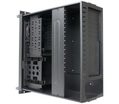 INWIN Корпус TS-4U USB3.0*2; Front fan 12cm*1; Rear fan 6cm*2; dust filter on the front door, intrusion switch, Add Self-adhesive type strong wiring fixing base; rails [6141299]