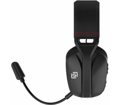OKLICK Гарнитура игровая HS-L750G, для компьютера, накладные, беспроводные/Bluetooth/USB, черный [2007557]